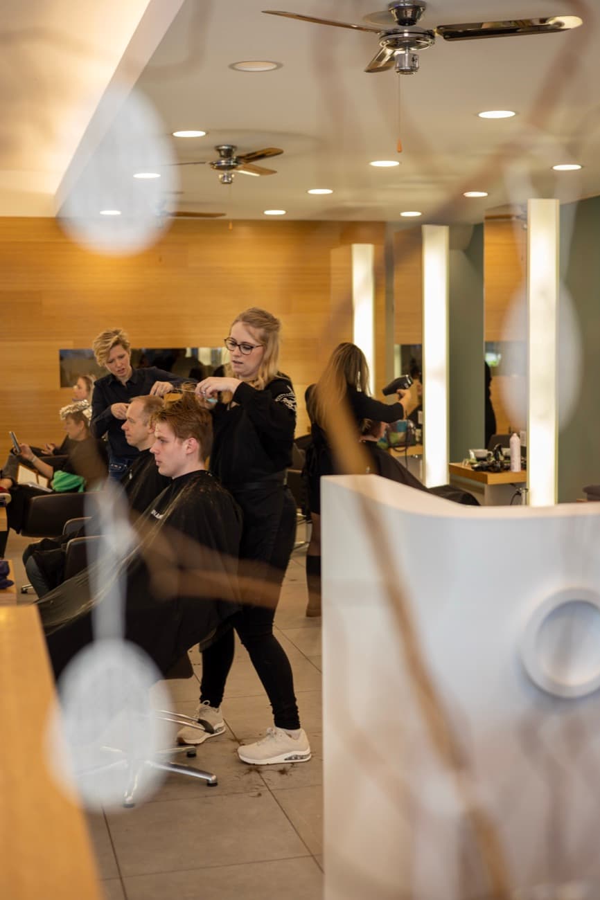 Dullers Kappers salon interieur
